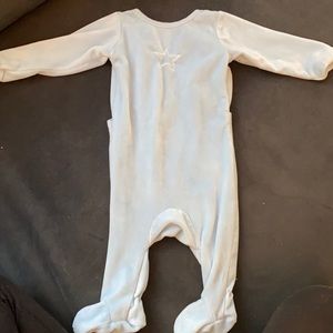 Poof Baby Velour Star Footed 1 Piece